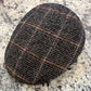 Alfonso D'Este Gray Plaid Tirreno Flat Cap 44780