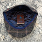 Alfonso D'Este Gray Plaid Tirreno Flat Cap 44780