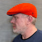 Alfonso D'Este Orange Wool Torreno Flat Cap 46046