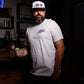 Villa Margarita Unisex Tee Shirt by Hales Speed Shop - White
