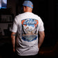 Villa Margarita Unisex Tee Shirt by Hales Speed Shop - White