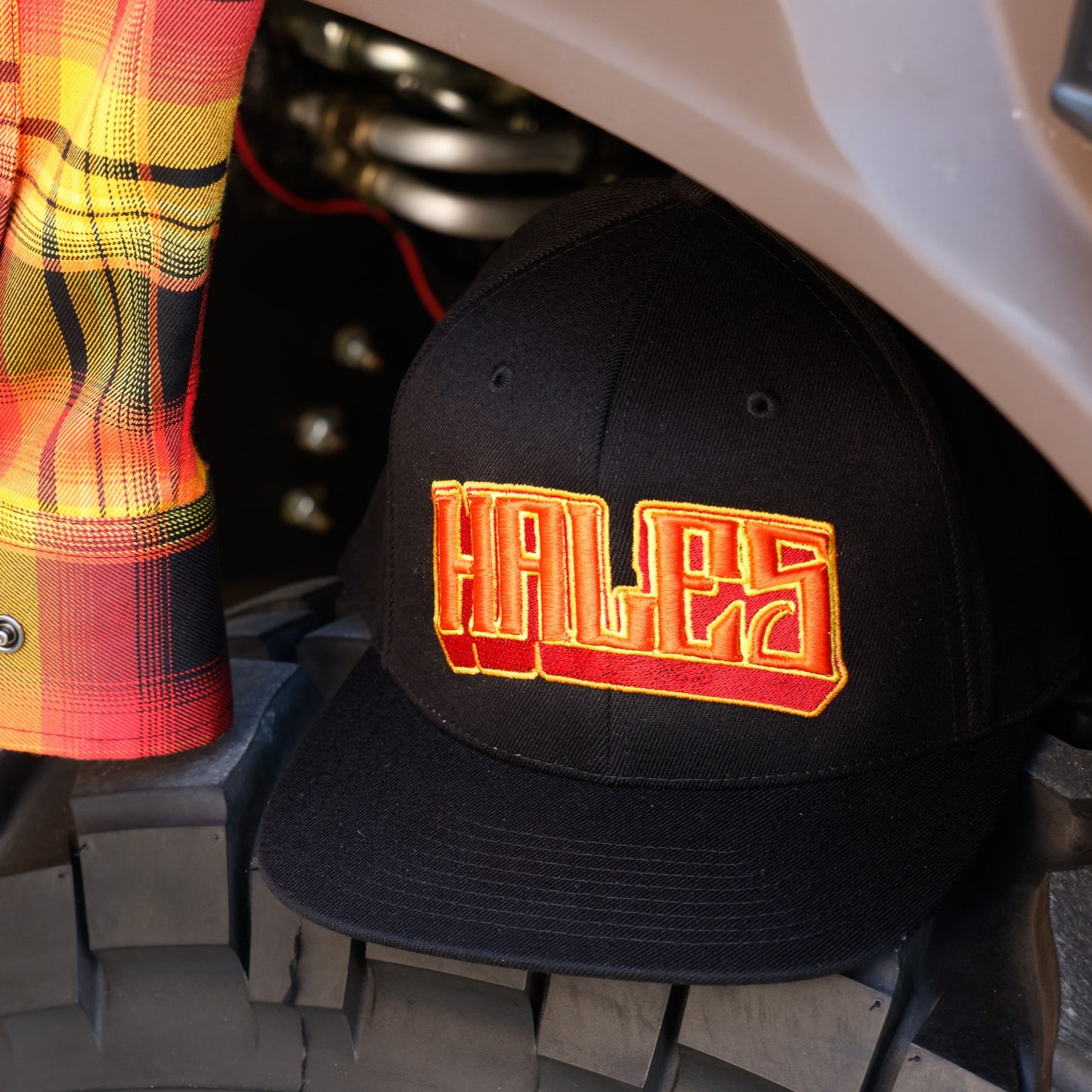 Halefire Snapback with Flexfit Tech by Hales Speed Shop x FunkyBrims