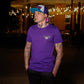 Mi Amor Unisex Tee Shirt by Hales Speed Shop - Purple