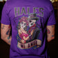 Mi Amor Unisex Tee Shirt by Hales Speed Shop - Purple