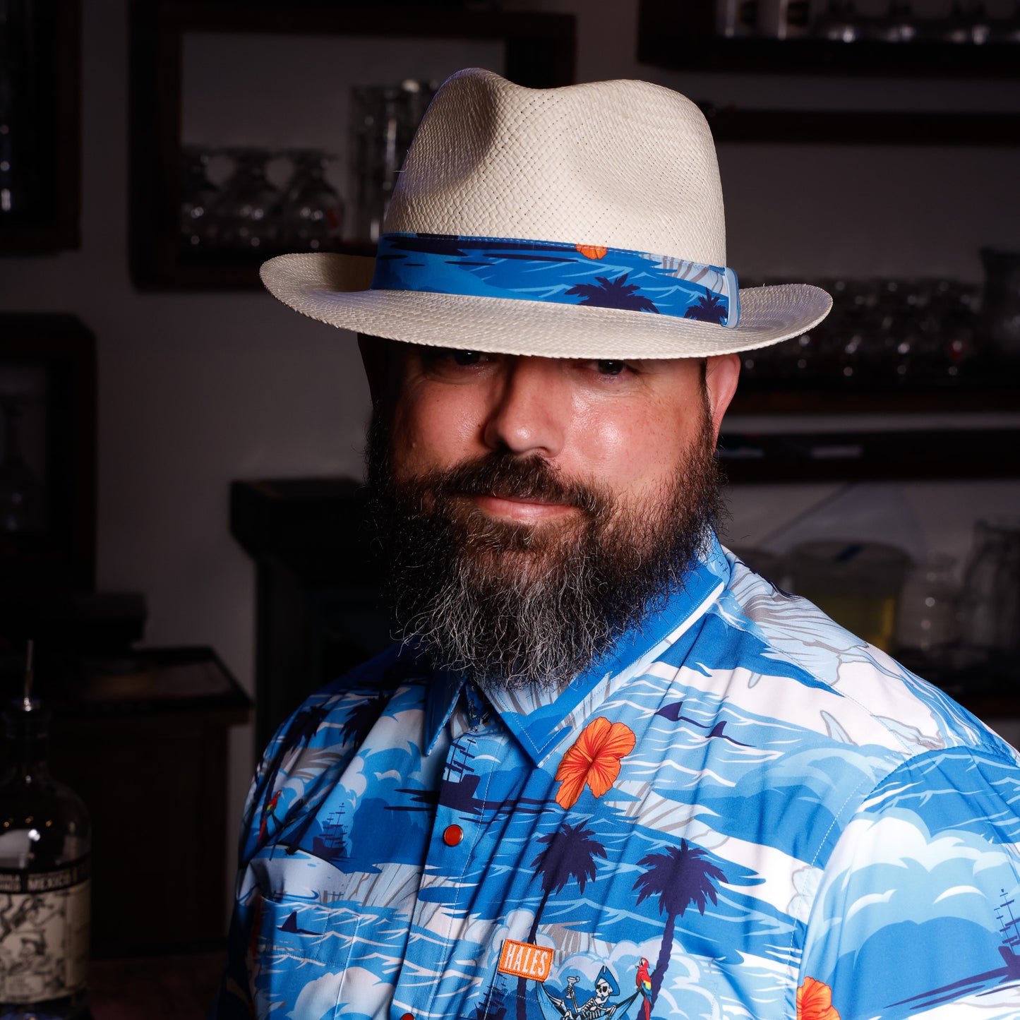 Villa Margarita Ecuadorian Panama Hat - Hales Speed Shop X FunkyBrims Collab (with Pin)
