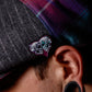 The Mi Amor Enamel Limited Edition Cap Pin by Hales Speed Shop x FunkyBrims
