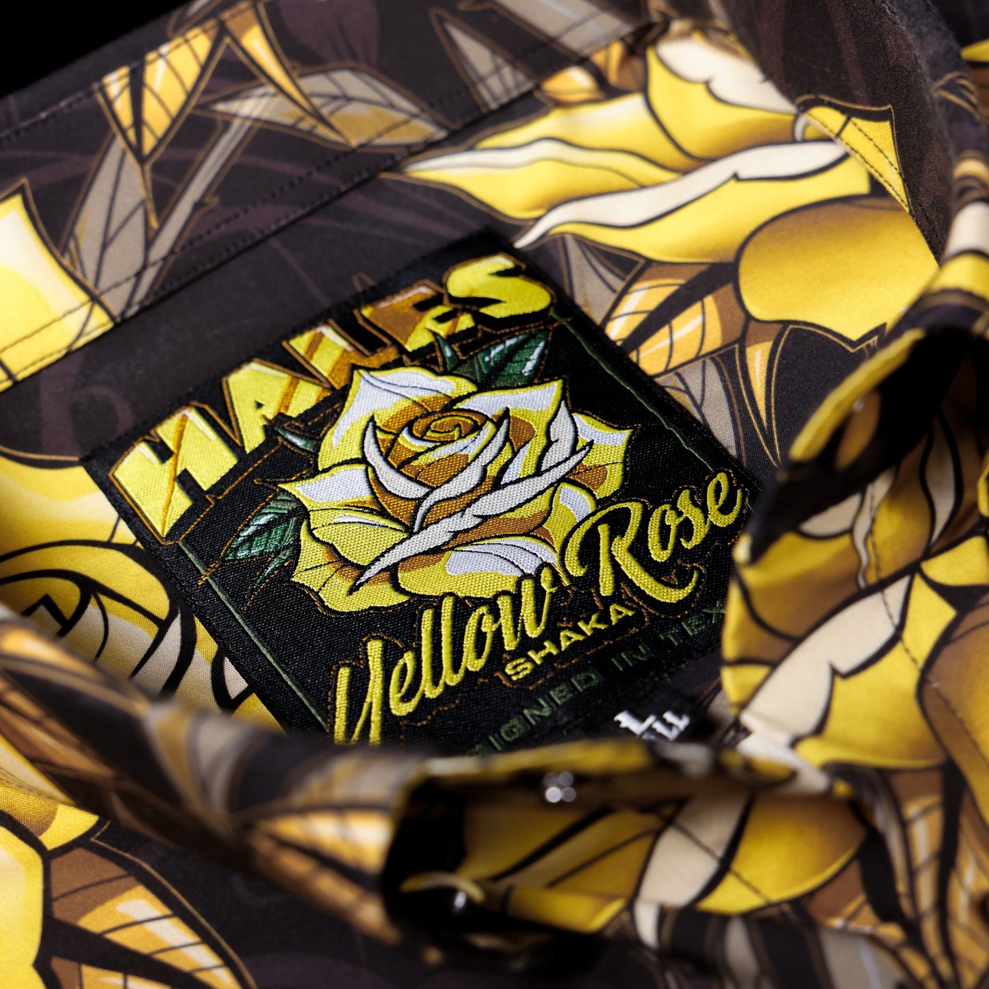Yellow Rose Shaka Men's Shaka by Hales Speed Shop x FunkyBrims