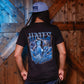Calypso Unisex Tee Shirt by Hales Speed Shop - Black