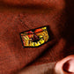 HaleFire Orange Herringbone Flat Cap -  Hales Speed Shop X FunkyBrims Collab (with Pin)