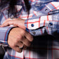 The Rosie the Riveter Women's Flannel by Hales Speed Shop