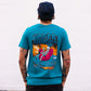 Oasis Unisex Tee Shirt by Hales Speed Shop - Teal