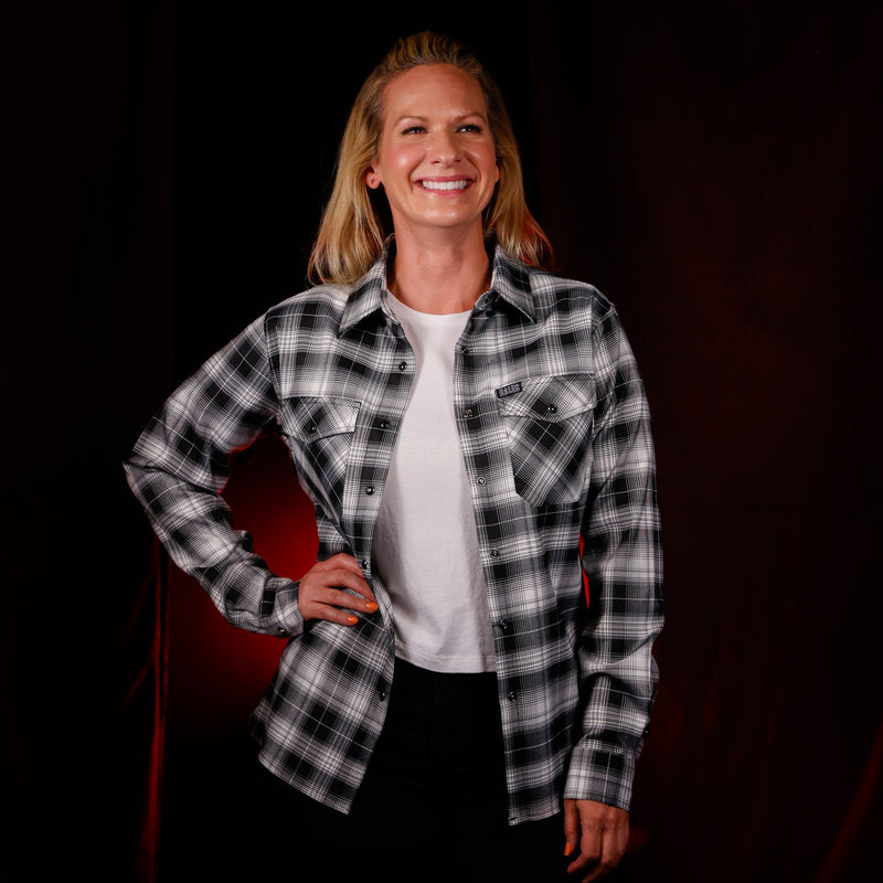 Women's Reaper Flannel by Hales Speed Shop x FunkyBrims