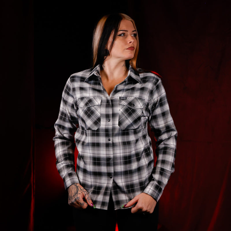 Women's Reaper Flannel by Hales Speed Shop x FunkyBrims