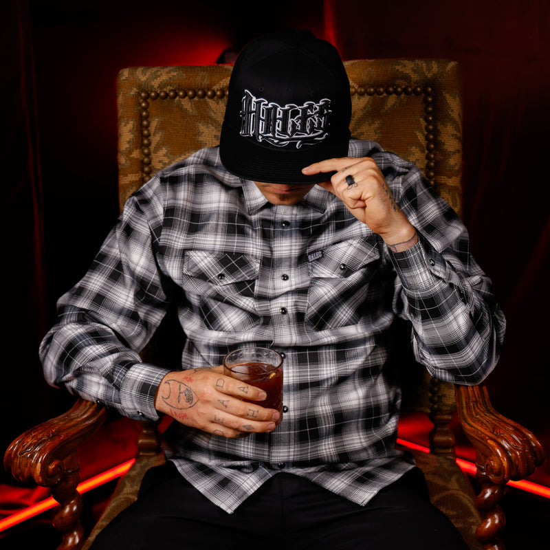 Reaper Snapback Hat with Flexfit Tech by Hales Speed Shop x FunkyBrims