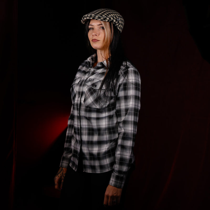 Women's Reaper Flannel by Hales Speed Shop x FunkyBrims