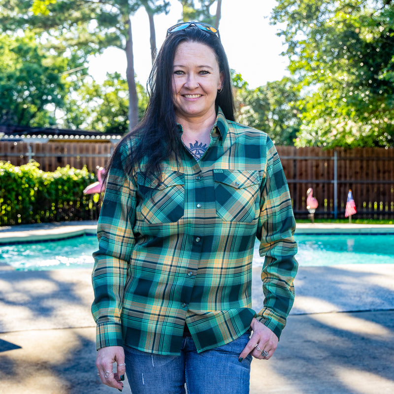 Women's Independence Flannel by Hales Speed Shop x FunkyBrims