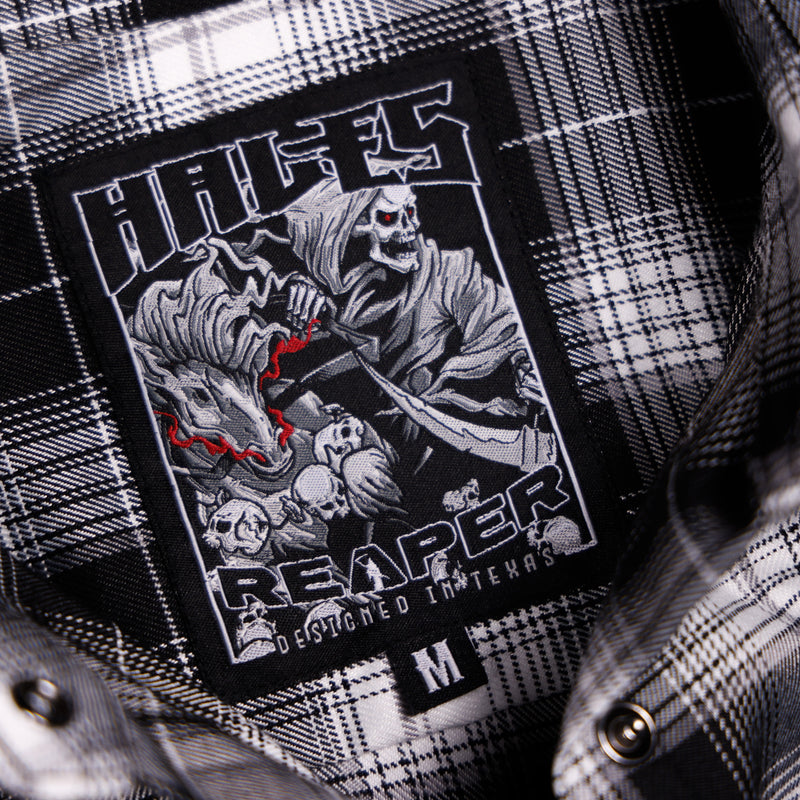 Women's Reaper Flannel by Hales Speed Shop x FunkyBrims