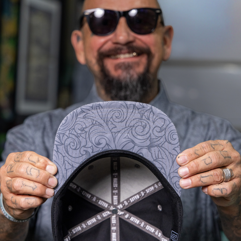Graver 6-Panel Flat Bill Trucker by Hales Speed Shop x FunkyBrims