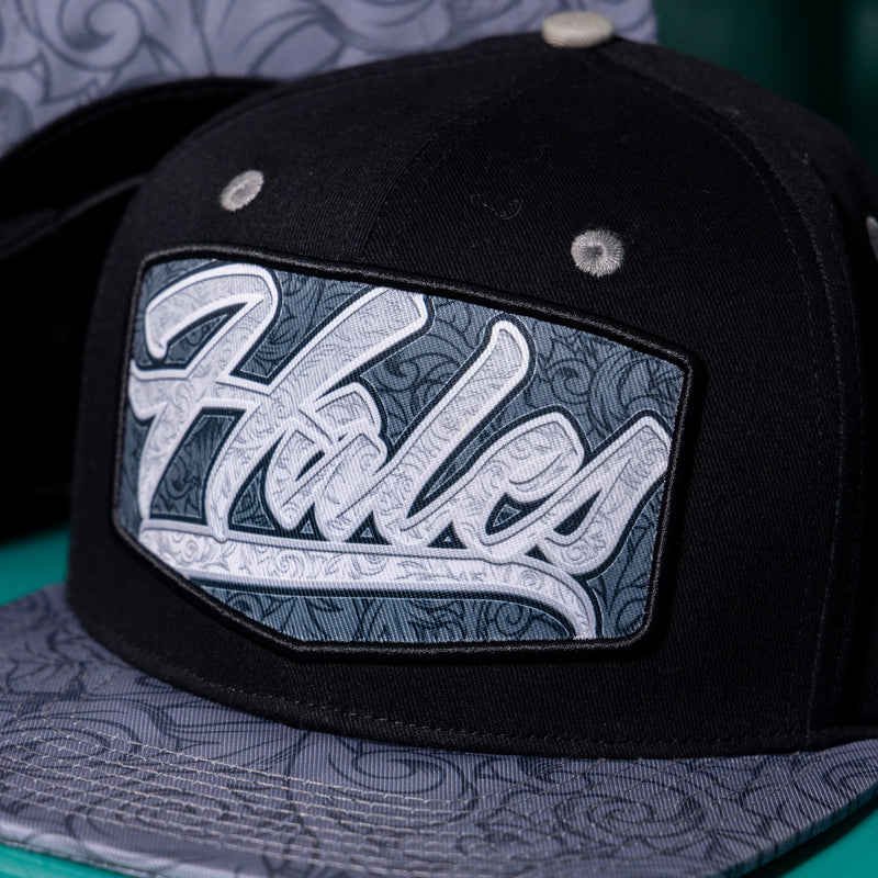 Graver 6-Panel Flat Bill Trucker by Hales Speed Shop x FunkyBrims