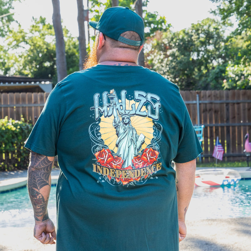 Independence Unisex Tee by Hales Speed Shop - Forest Green