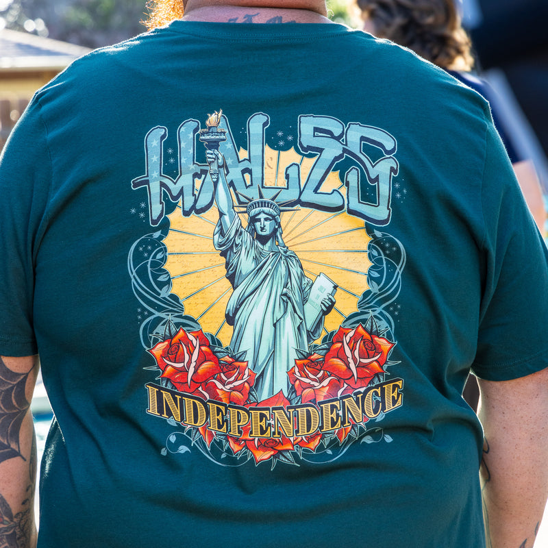 Independence Unisex Tee by Hales Speed Shop - Forest Green