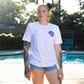 EST 1776 Cruiser Tee Shirt by Hales Speed Shop - White