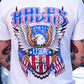 EST 1776 Cruiser Tee Shirt by Hales Speed Shop - White