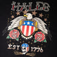 EST 1776 Shaka Tee Shirt by Hales Speed Shop - Black