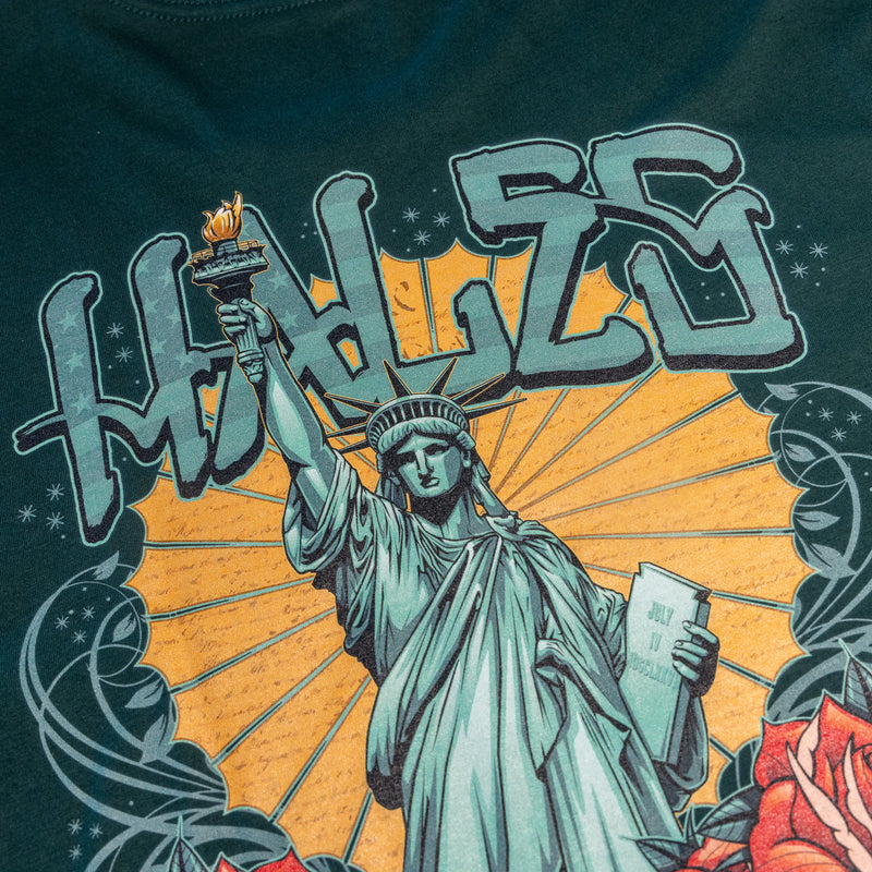Independence Unisex Tee by Hales Speed Shop - Forest Green