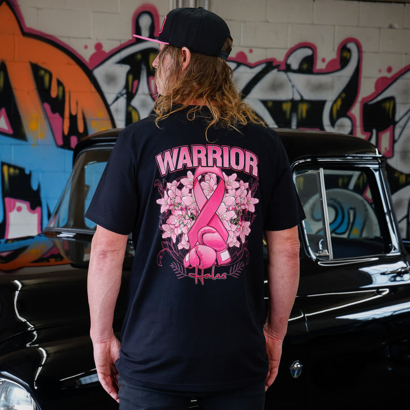 Warrior II Unisex Tee by Hales Speed Shop x FunkyBrims - Black