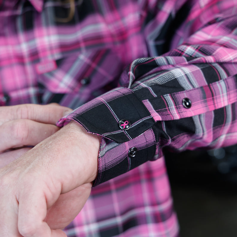 Warrior II Men's Flannel by Hales Speed Shop x FunkyBrims