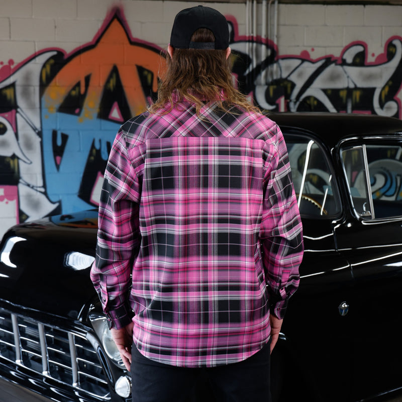Warrior II Men's Flannel by Hales Speed Shop x FunkyBrims