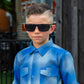 La Basilica Youth Flannel by Hales Speed Shop x FunkyBrims