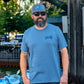 La Basilica Unisex Tee by Hales Speed Shop - Slate Blue