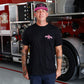 Warrior II Unisex Tee by Hales Speed Shop x FunkyBrims - Black