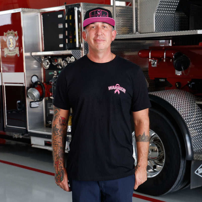 Warrior II Unisex Tee by Hales Speed Shop x FunkyBrims - Black
