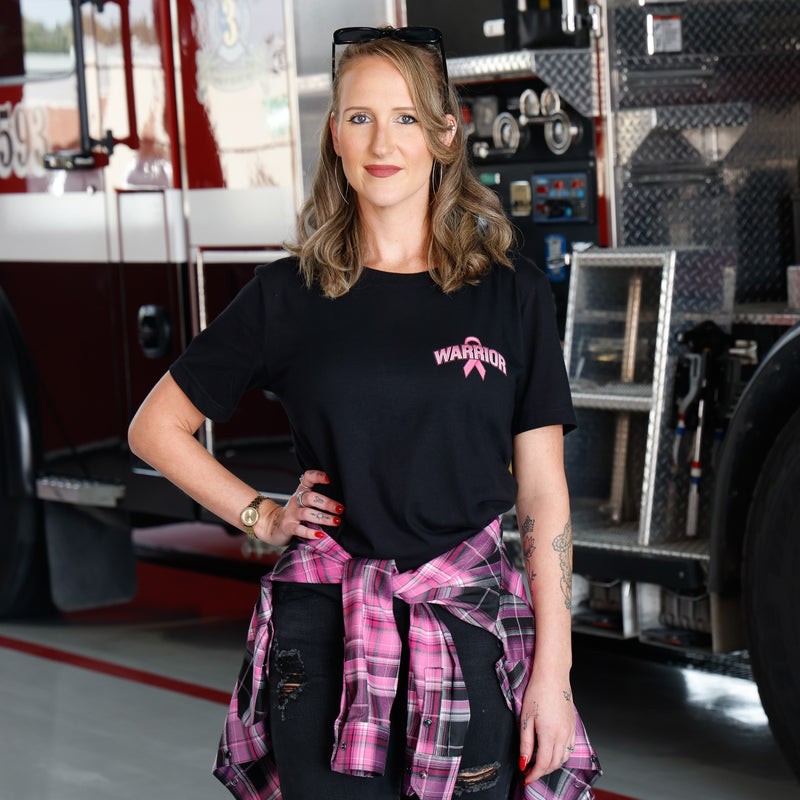 Warrior II Unisex Tee by Hales Speed Shop x FunkyBrims - Black