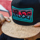Aloha Meurtos 6-Panel Flat Bill Trucker by Hales Speed Shop x FunkyBrims