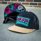 Aloha Meurtos 6-Panel Flat Bill Trucker by Hales Speed Shop x FunkyBrims