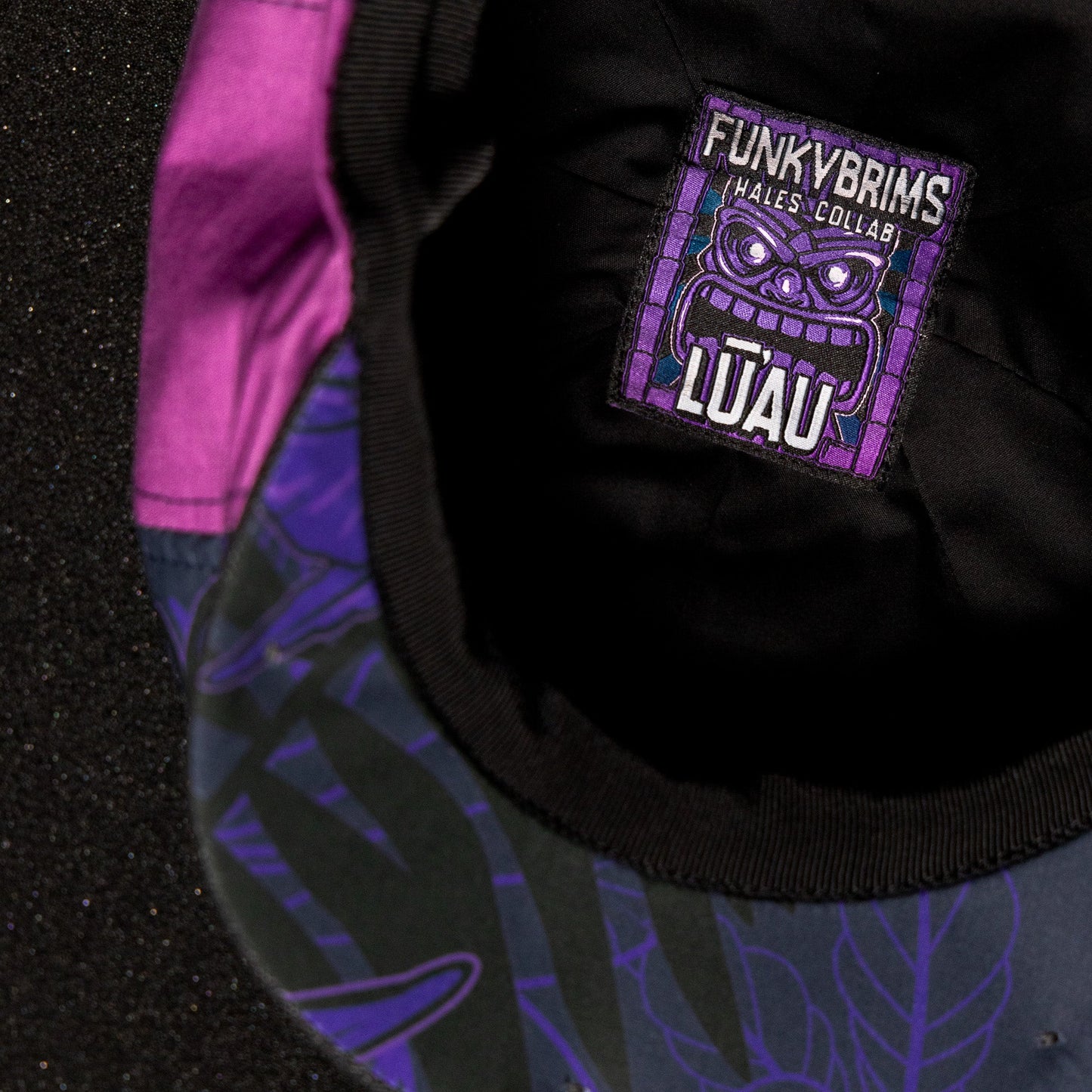 The "Purple Luau" Patchwork Newsboy Hales Speed Shop X FunkyBrims Collab