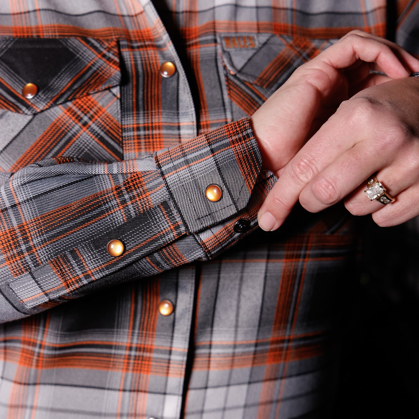Bike Night Women's Flannel by Hales Speed Shop x FunkyBrims