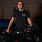 Bike Night Unisex Tee Shirt by Hales Speed Shop - Black