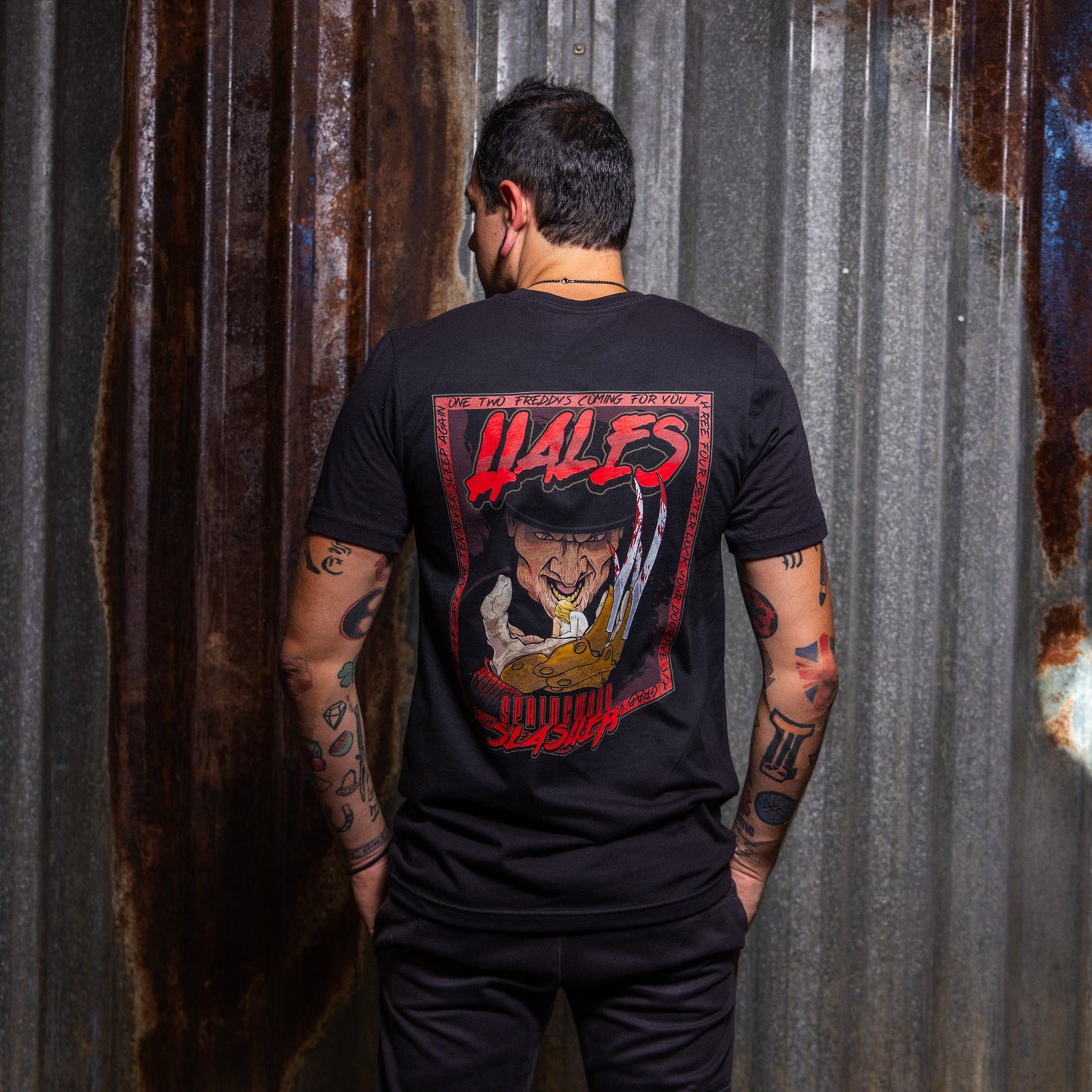 Springwood Slasher Unisex Tee Shirt by Hales Speed Shop