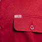 Hales Blue Collar Short Sleeve Shirt in Cardinal Red