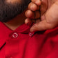 Hales Blue Collar Short Sleeve Shirt in Cardinal Red