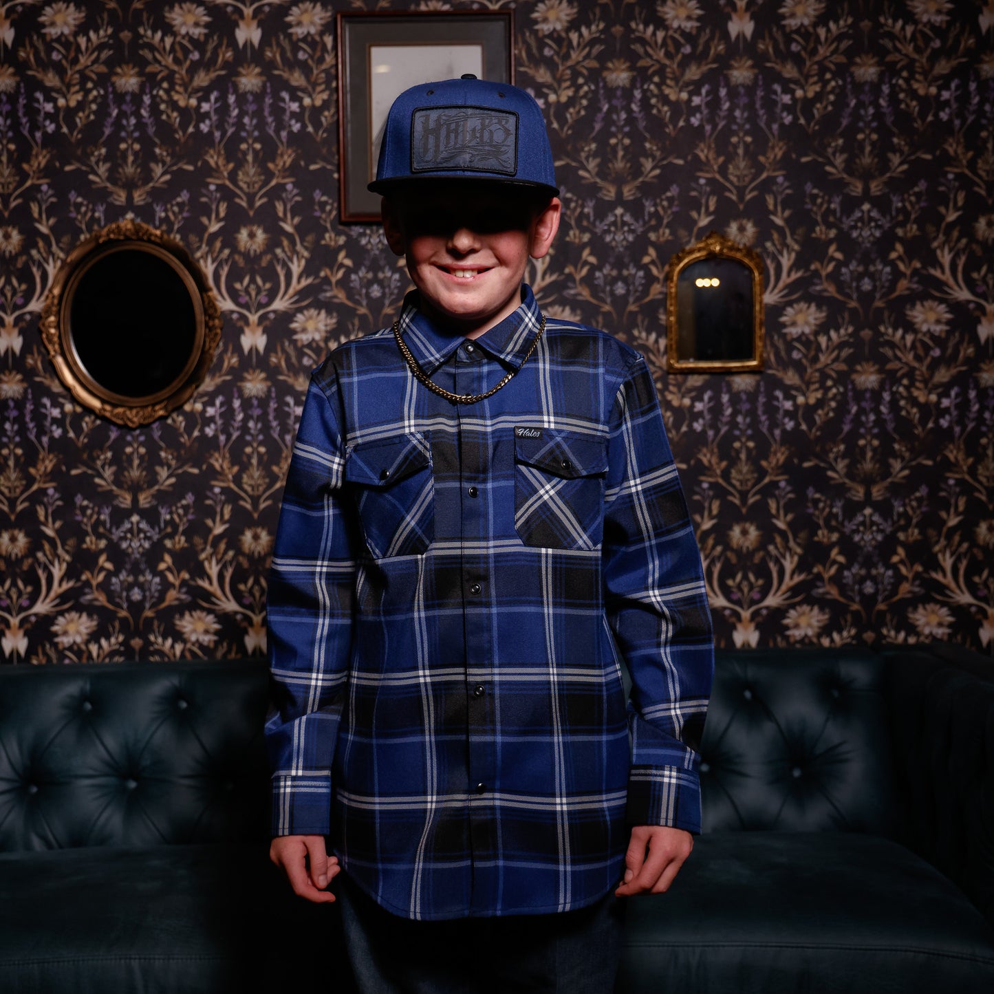 The Shelby Co Youth Flannel by Hales Speed Shop x FunkyBrims