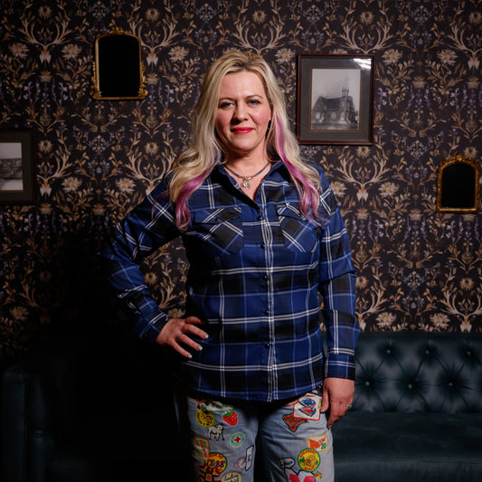 The Shelby Co Women's Flannel by Hales Speed Shop x FunkyBrims