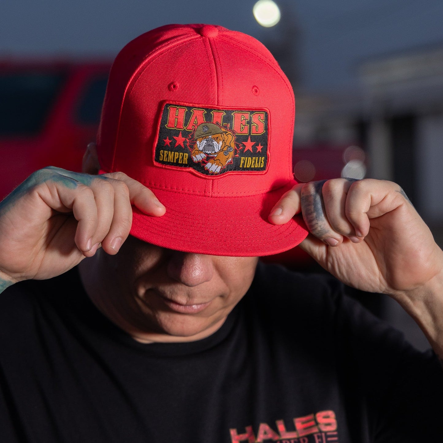The Teufel Hunden Flat Bill Trucker by Hales Speed Shop