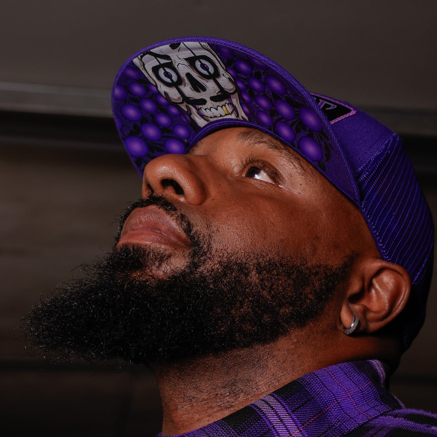 Enigma 6-Panel Flat Bill Trucker by Hales Speed Shop x FunkyBrims