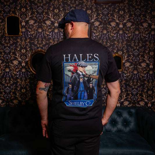 Shelby Co Unisex Tee Shirt by Hales Speed Shop - Hales Black